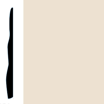 Picture of VPI Corp. - Low Dirt Retention Wallbase LDR4 4 1/2-inch Papyrus