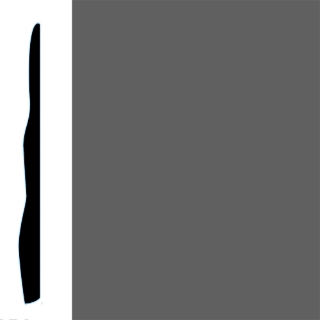 Picture of VPI Corp. - Low Dirt Retention Wallbase LDR4 5 1/2-inch Charcoal