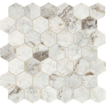 Picture of Marazzi - Predella Mosaic Hexagon Mosaic Lumen White