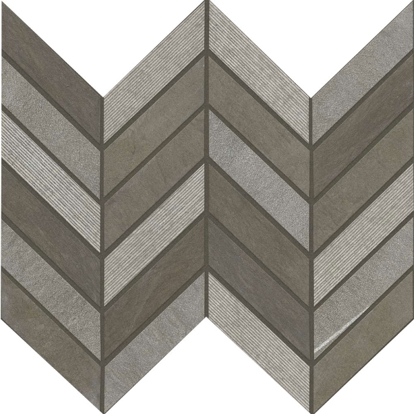 Picture of Shaw Floors - Boca Chevron Foussana Gray