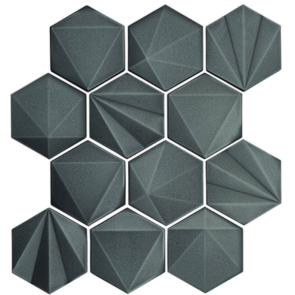 Picture of Marazzi - Geometal Hexagon Gunmetal