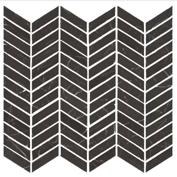 Picture of Shaw Floors - Affair Chevron Black Tie