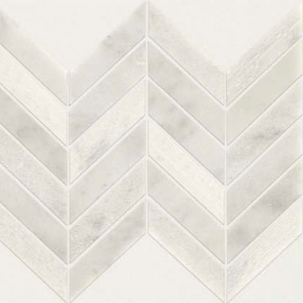 Picture of Shaw Floors - Del Ray Mosaic Chevron Whitewater