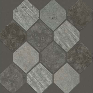 Picture of Shaw Floors - Del Ray Mosaic Stretch Hex Milly Gray