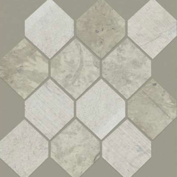 Picture of Shaw Floors - Del Ray Mosaic Stretch Hex Thala Gray