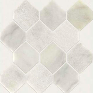 Picture of Shaw Floors - Del Ray Mosaic Stretch Hex Whitewater