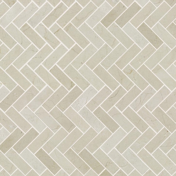 Picture of Shaw Floors - Estate Mosaic Herringbone Crema Marfil