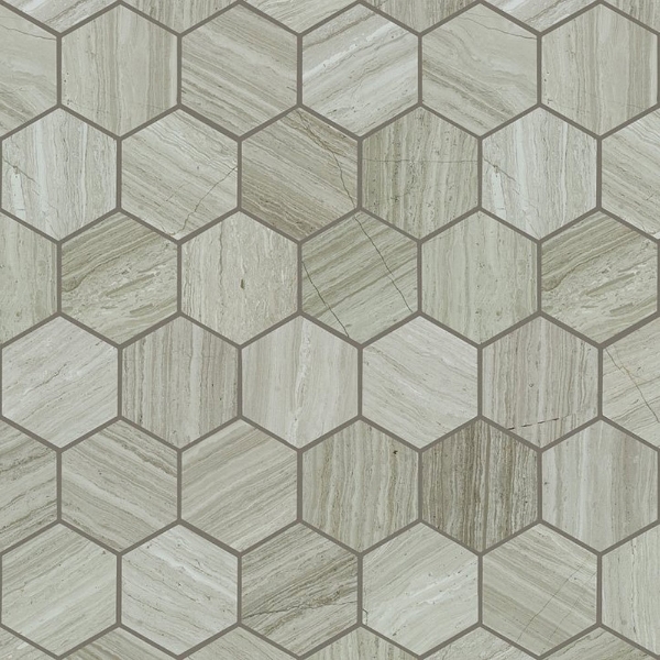 Picture of Shaw Floors - Estate Mosaic Hexagon Rockwood