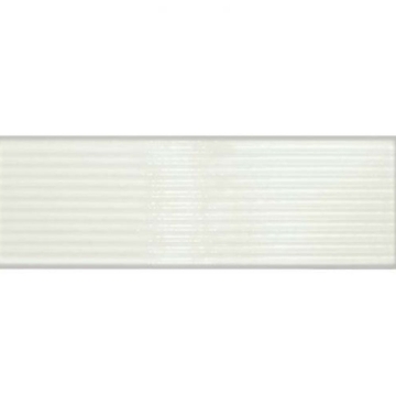 Picture of Tesoro - Glassalike 4 x 12 Gloss Bianco Groove