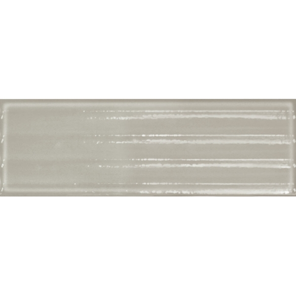 Picture of Tesoro - Glassalike 4 x 12 Gloss Grigio Fluted