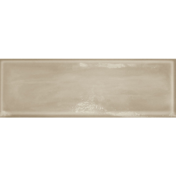 Picture of Tesoro - Glassalike 4 x 12 Gloss Taupe Block