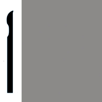 Picture of VPI Corp. - Low Dirt Retention Wallbase LDR2 4-inch Alloy