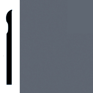 Picture of VPI Corp. - Low Dirt Retention Wallbase LDR2 4-inch Charcoal Slate