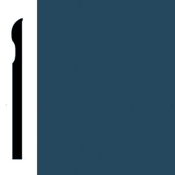 Picture of VPI Corp. - Low Dirt Retention Wallbase LDR2 4-inch Moroccan Blue