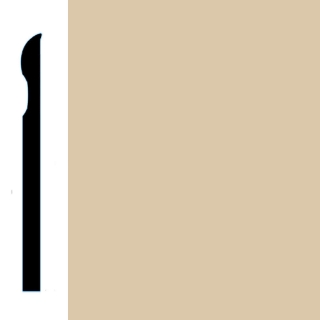 Picture of VPI Corp. - Low Dirt Retention Wallbase LDR2 4-inch Sahara