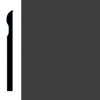 Picture of VPI Corp. - Low Dirt Retention Wallbase LDR2 6-inch Graphite