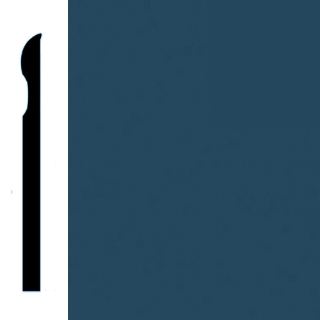 Picture of VPI Corp. - Low Dirt Retention Wallbase LDR2 6-inch Moroccan Blue