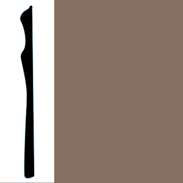 Picture of VPI Corp. - Low Dirt Retention Wallbase LDR3 4 1/2-inch Toast