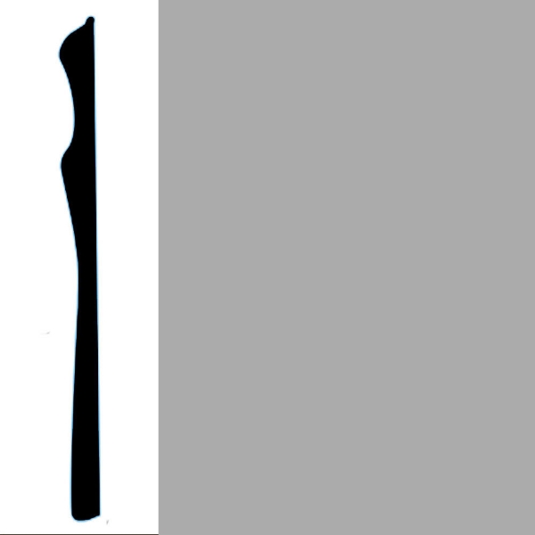 Picture of VPI Corp. - Low Dirt Retention Wallbase LDR3 6-inch London Gray