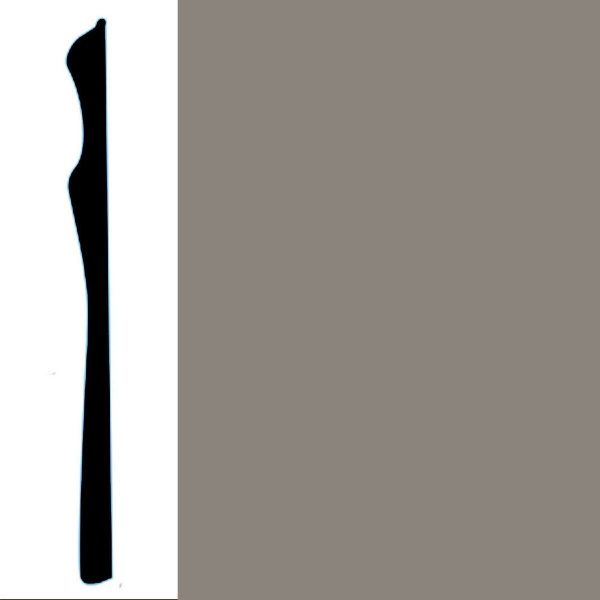 Picture of VPI Corp. - Low Dirt Retention Wallbase LDR3 6-inch Pewter