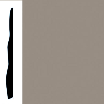 Picture of VPI Corp. - Low Dirt Retention Wallbase LDR4 4 1/2-inch Cordite