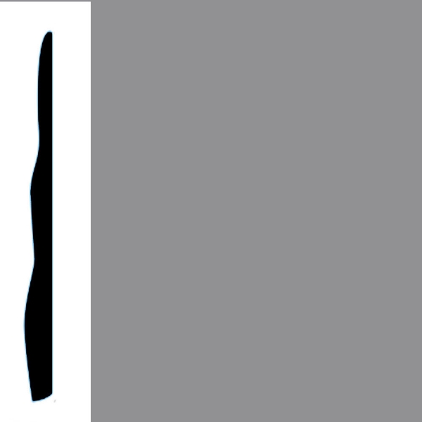 Picture of VPI Corp. - Low Dirt Retention Wallbase LDR4 4 1/2-inch London Fog