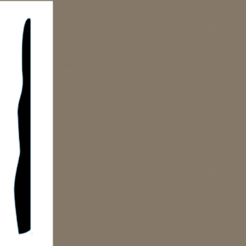 Picture of VPI Corp. - Low Dirt Retention Wallbase LDR4 4 1/2-inch Taupe