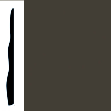 Picture of VPI Corp. - Low Dirt Retention Wallbase LDR4 5 1/2-inch Black Brown