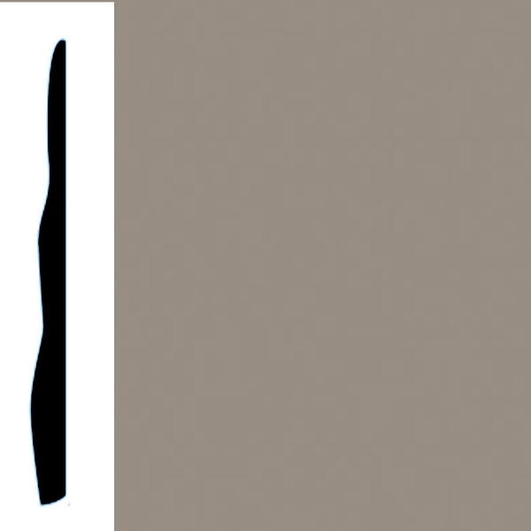 Picture of VPI Corp. - Low Dirt Retention Wallbase LDR4 5 1/2-inch Cordite