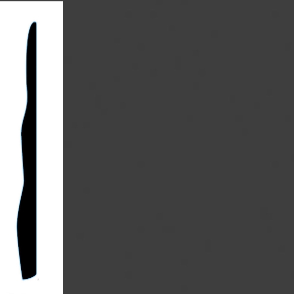 Picture of VPI Corp. - Low Dirt Retention Wallbase LDR4 5 1/2-inch Graphite