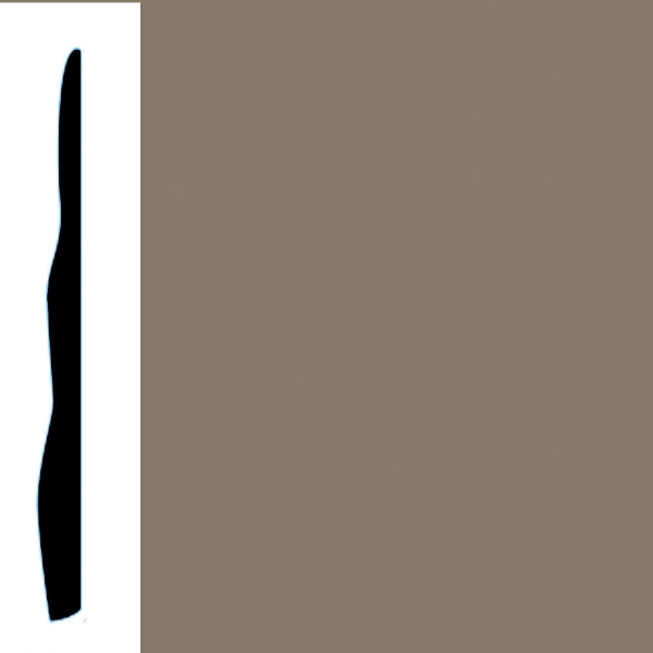 Picture of VPI Corp. - Low Dirt Retention Wallbase LDR4 5 1/2-inch Taupe