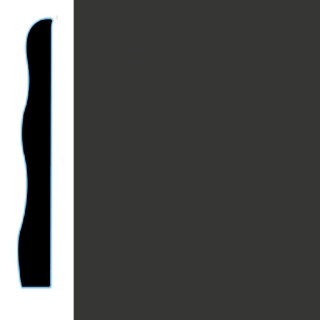 Picture of VPI Corp. - Low Dirt Retention Wallbase LDR5 3 1/2-inch Dartmoor Shale