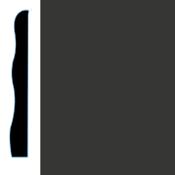 Picture of VPI Corp. - Low Dirt Retention Wallbase LDR5 3 1/2-inch Dartmoor Shale