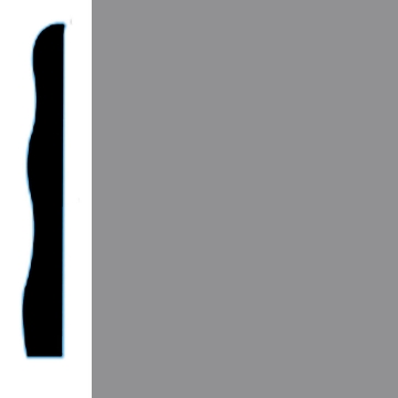 Picture of VPI Corp. - Low Dirt Retention Wallbase LDR5 3 1/2-inch London Fog