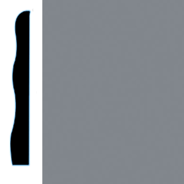 Picture of VPI Corp. - Low Dirt Retention Wallbase LDR5 3 1/2-inch Silver Sable