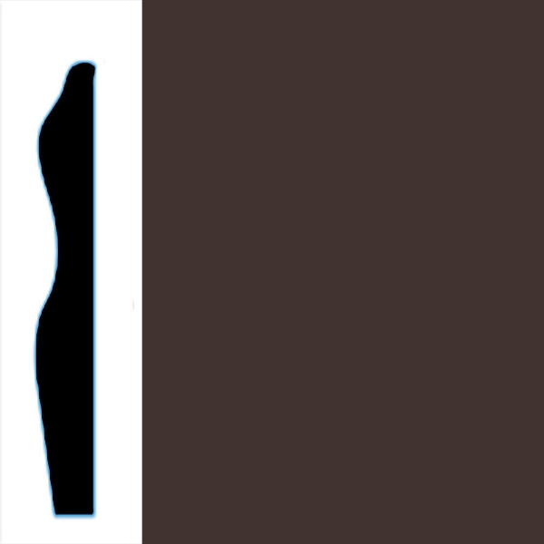 Picture of VPI Corp. - Low Dirt Retention Wallbase LDR6 3-inch Chocolate