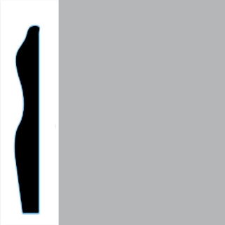 Picture of VPI Corp. - Low Dirt Retention Wallbase LDR6 3-inch Dove Grey