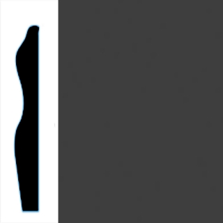 Picture of VPI Corp. - Low Dirt Retention Wallbase LDR6 3-inch Graphite