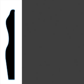 Picture of VPI Corp. - Low Dirt Retention Wallbase LDR6 3-inch Graphite