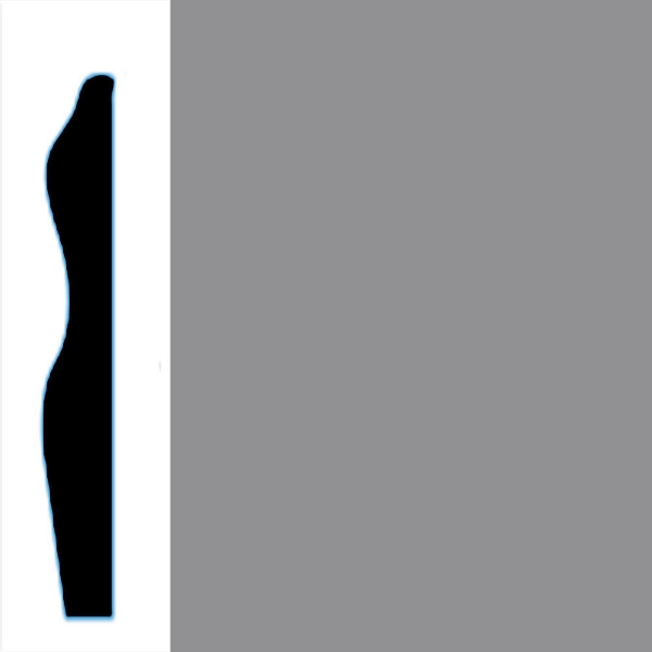 Picture of VPI Corp. - Low Dirt Retention Wallbase LDR6 3-inch London Fog