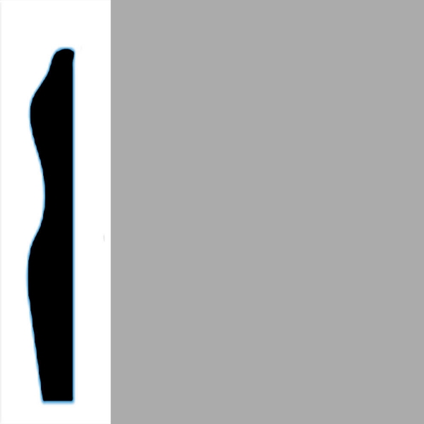 Picture of VPI Corp. - Low Dirt Retention Wallbase LDR6 3-inch London Gray