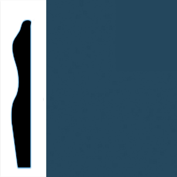 Picture of VPI Corp. - Low Dirt Retention Wallbase LDR6 3-inch Moroccan Blue