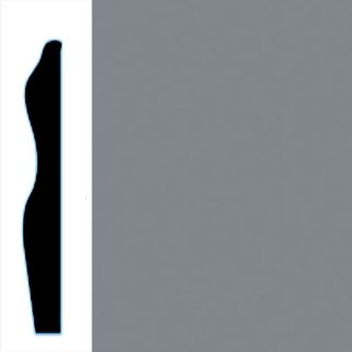 Picture of VPI Corp. - Low Dirt Retention Wallbase LDR6 3-inch Silver Sable