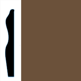 Picture of VPI Corp. - Low Dirt Retention Wallbase LDR6 3-inch Spice