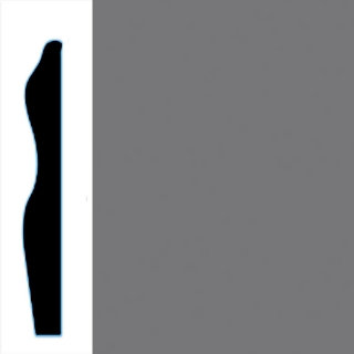 Picture of VPI Corp. - Low Dirt Retention Wallbase LDR6 3-inch Tudor Gray