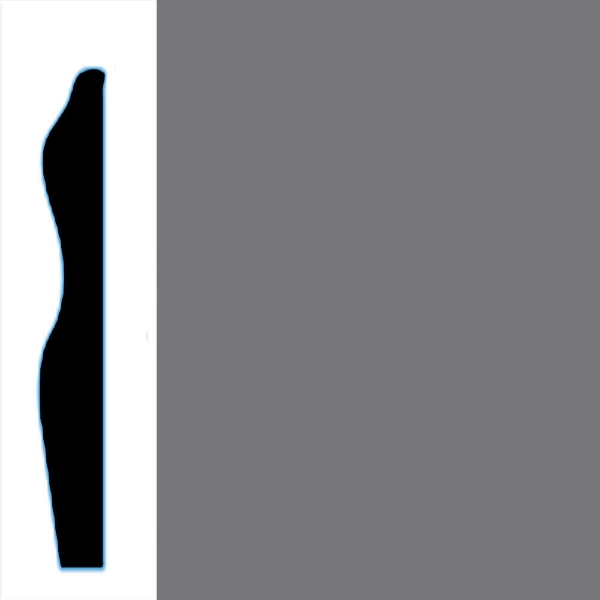 Picture of VPI Corp. - Low Dirt Retention Wallbase LDR6 3-inch Tudor Gray