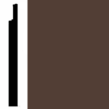 Picture of VPI Corp. - Low Dirt Retention Wallbase LDR8 4 1/2-inch Cappuccino