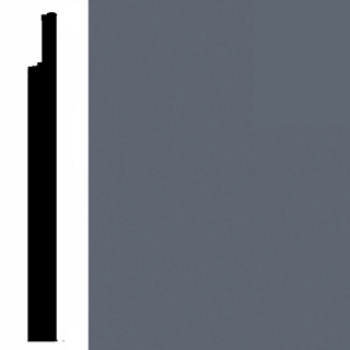 Picture of VPI Corp. - Low Dirt Retention Wallbase LDR8 4 1/2-inch Charcoal Slate