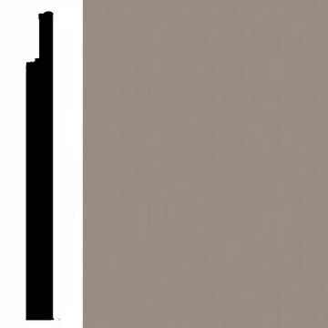 Picture of VPI Corp. - Low Dirt Retention Wallbase LDR8 4 1/2-inch Cordite