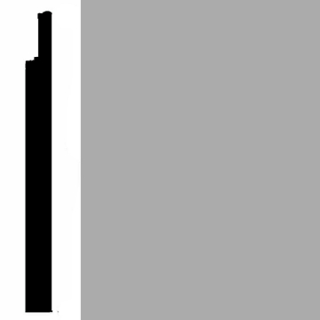 Picture of VPI Corp. - Low Dirt Retention Wallbase LDR8 4 1/2-inch London Gray